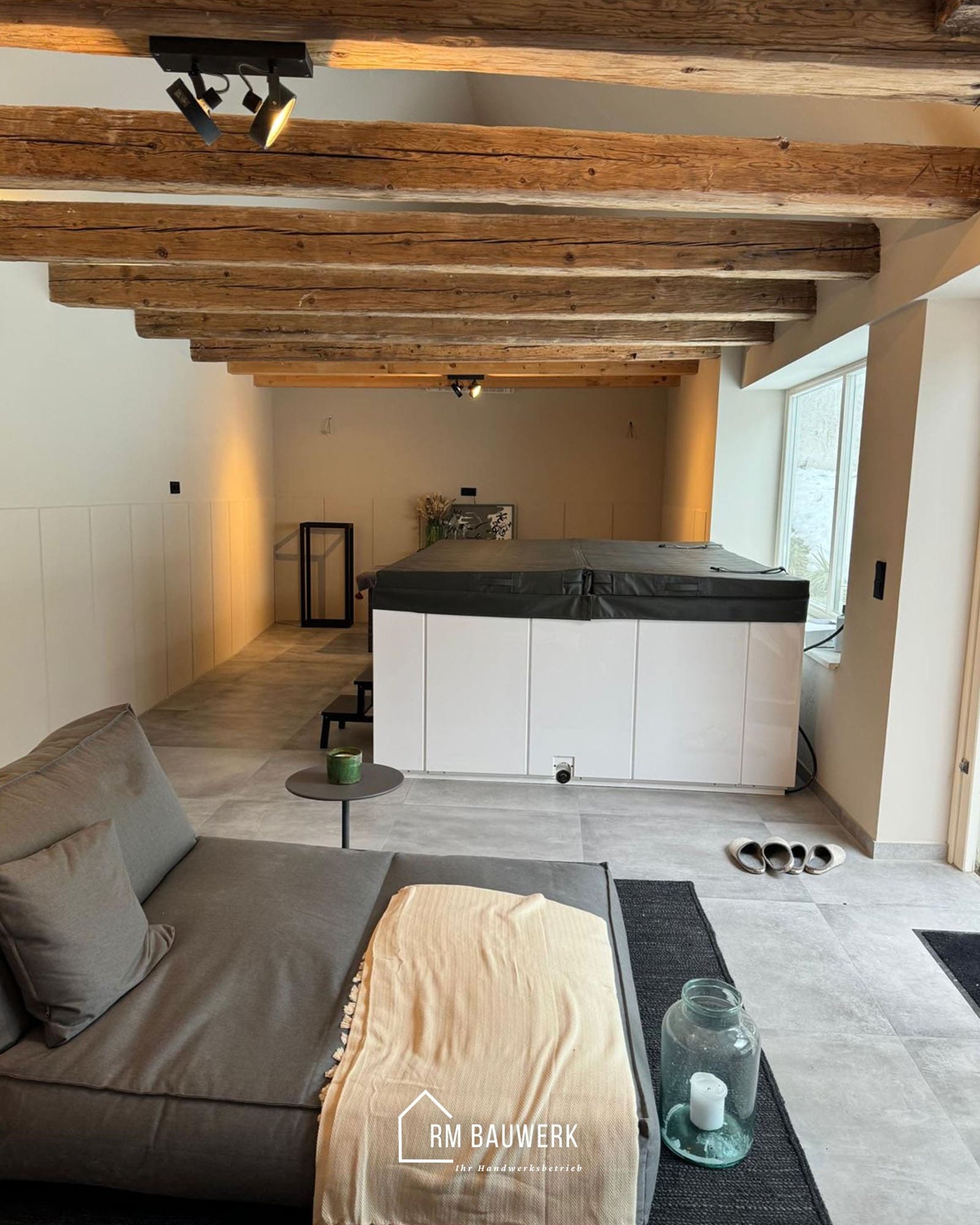 Wellnessbereich Sanierung